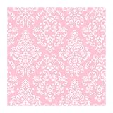 York Wallcoverings Just Kids KD1754 Delicate Document Damask Wallpaper, Pink