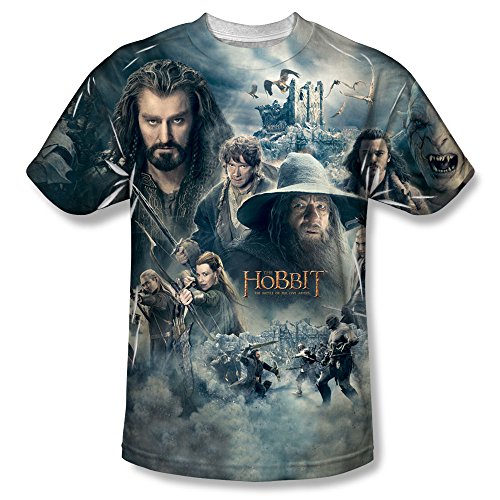 The Hobbit - Men's T-shirt Epic Poster design design