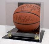 NBA / NCAA Deluxe Acrylic Basketball Display Case With Mirror