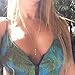 ABC®Women Bikini Harness Necklace Crystal Alloy Waist Belt Belly Body Chain (Gold)