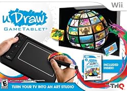 uDraw Game tablet with uDraw Studio: Instant Artist - Black