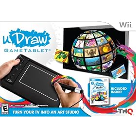 Udraw - Gametablet with Udraw Studio: Instant Artist - Black