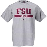 Nike Florida State Seminoles (FSU) Ash Tennis T-shirt