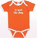 It was the dog onesie