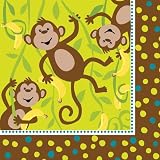 Monkey Party Lunch Napkins (16 ct)