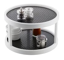 Copco 2555-9424 2-Tier 12-Inch Non-Skid Cabinet Turntable