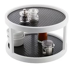 Copco 2555-9424 2-Tier 12-Inch Non-Skid Cabinet Turntable