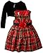 Nannette Little Girls' Floral Shantung Dress
