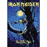 Iron Maiden - Fear Of The Dark Fabric Poster by Old Glory