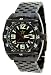 Rogue Warrior Red Cell Black Stainless Steel Band 200M GMT Watch