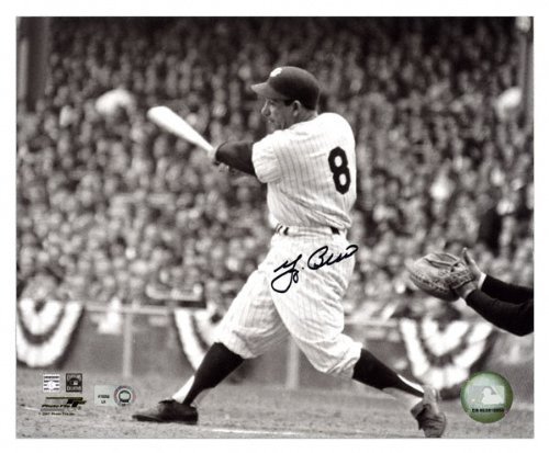 Yogi Berra Autographed Photo - New York Yankees Signed 8x10 Photograph