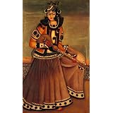 Lady playing a lute (Print On Demand)