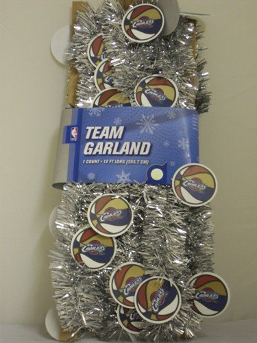 Cleveland Cavaliers 12 foot Christmas Team Garland
