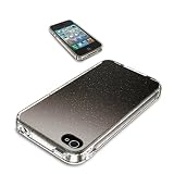 iBUFFALO iPhone4S iPhone4 両対応 ラメソフトケース液晶保護フィルム付 クリア BSIP11PCT2CR