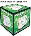 Mind trainer toilet roll