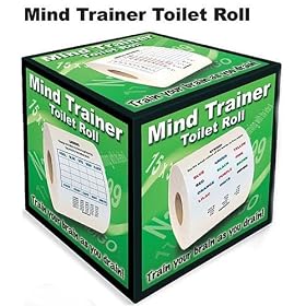 Mind trainer toilet roll