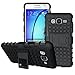 Galaxy On5 Case, OEAGO Samsung Galaxy On5 Case [Shockproof] [Impact Protection] Tough Rugged Dual Layer Protective Case with Kickstand for Samsung Galaxy On5 - Black