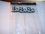 30th Candle Cake Picks