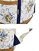 Leaper Cute Backpack Laptop Backpack Canvas Travel Backpack for Women Backpack College Kawaii Bookbag Bags Navy Blue