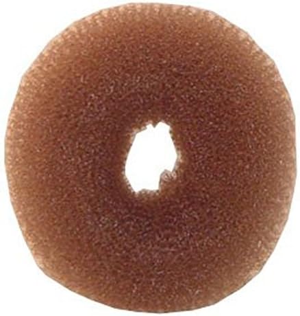 Chignon Brown Medium Hair Donut ** 3¼" X 1¼"