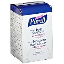 Purell 9656-06 Original Instant Hand Sanitizer, 800 mL Bag-In-Box Refill (Case of 6)