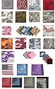 Army/Military & Camouflage Bandanas (100% Cotton - Sewn All Around) All Colors & Sizes!