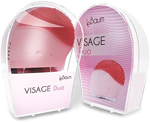 VISAGE Duo - Vibrating Sonic Facial Cleansing Brush by LeBaum