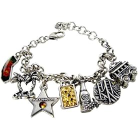 Brighton Collectible California Charm Bracelet