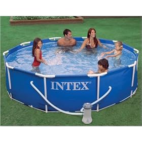 Intex Frame Set 10 ft x 30 in Pool with Pump