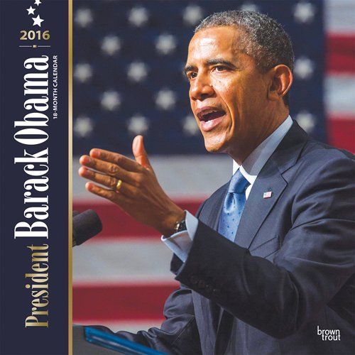 President Barack Obama 2016 Square 12x12
