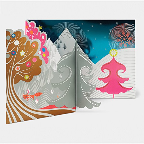 Peagreen Foxy Mountain, Set of 8 Boxed Holiday Cards
