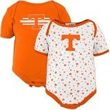Tennessee Volunteers Newborn Tennessee Orange-White 2-Pack Creeper Set