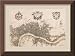 Plan of the City of London, 1720 Framed Art Print by J. Stow, 48.64 in. x 36.26 in. Framed