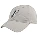 adidas San Antonio Spurs Gray Basic Logo Slouch Hat