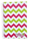 2013-2014 bloom Academic Year Daily Day Planner Fashion Organizer Agenda August 2013 Through July 2014 Pink & Green Chevron