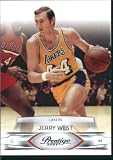 2009 /10 Panini Prestige Basketball Card # 150 Jerry West Los Angeles Lakers Mint Condition- Shipped In Protective Screwdown Display Case!