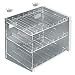 Azar 222988 3-Tiered, 18-Compartment Cosmetic Tray
