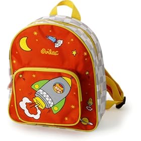  Kids Hip Back to School Childrens Backpack: Back Pack Features Space Design including Rockets, Stars, Moon, Planets and more!