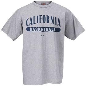 Nike Cal Golden Bears Ash Basketball T shirt Nike Cal Golden Bears Ash Basketball T-shirt