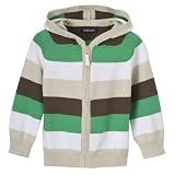 Toddler Boys' Cherokee Full-Zip Hooded Sweater - Green