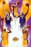 Los Angeles Lakers - Team 2010 NBA 22x34 Art Print Poster Poster Print, 22x34