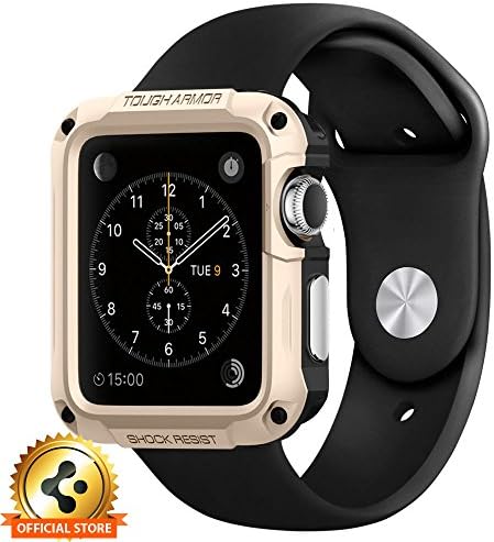 Apple Watch Case Spigen® Tough Armor® [42mm] [Heavy Duty Protective Case]"Gold"
