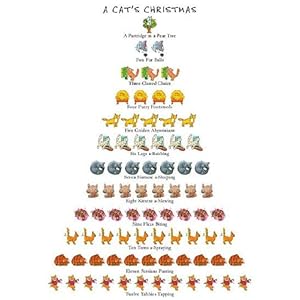 Cat's Christmas 12 Days of Christmas Boxed Holiday Cards Cat's Christmas 12 Days of Christmas Boxed Holiday Cards