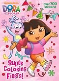 Super Coloring Fiesta! (Dora the Explorer) (Super Stickerific)
