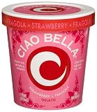 Ciao Bella Strawberry Gelato, 16-Ounce Cups (Pack of 4)