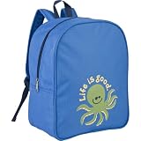 Life is Good Unisex-Adult Octopus Toddler Backpack (Ocean Blue, One Size)