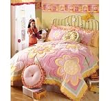 Rachel's Garden Queen Bedskirt