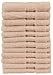 Encore 12-Piece Washcloth Towel Set, Peach Blush