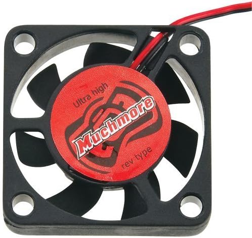 Muchmore Racing MRU30FAN MTR ESC Ultra Hi RPM Cooling Fan, 30 x 30mm by Hobbico Inc