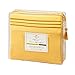 Clara Clark Bed Sheets, Premier 1800 Series 4 Piece Bed Sheet Set, Deep Pocket, Wrinkle, Fade, Stain Resistant, Luxury Soft Bedding Sheets & Pillowcases, Full, Yellow